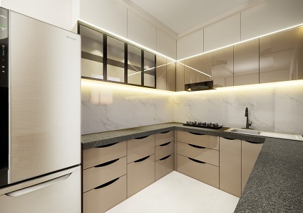 Kitchen Trolley and Wardrobe Designs